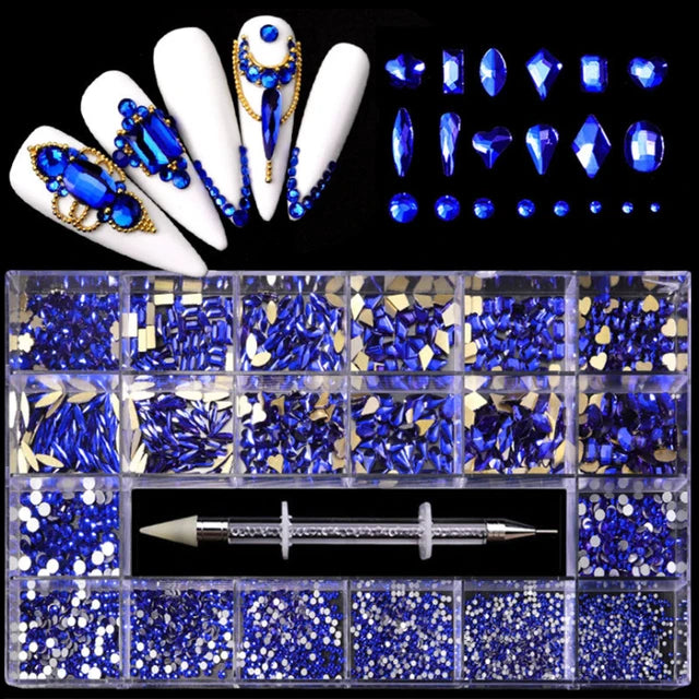 1Box Nail Rhinestones