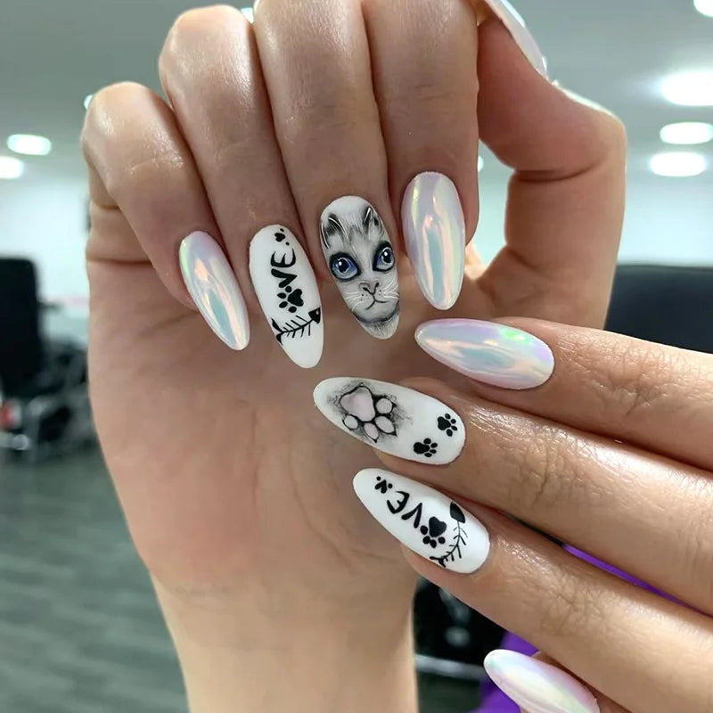 24pcsHalloween Fake Nails