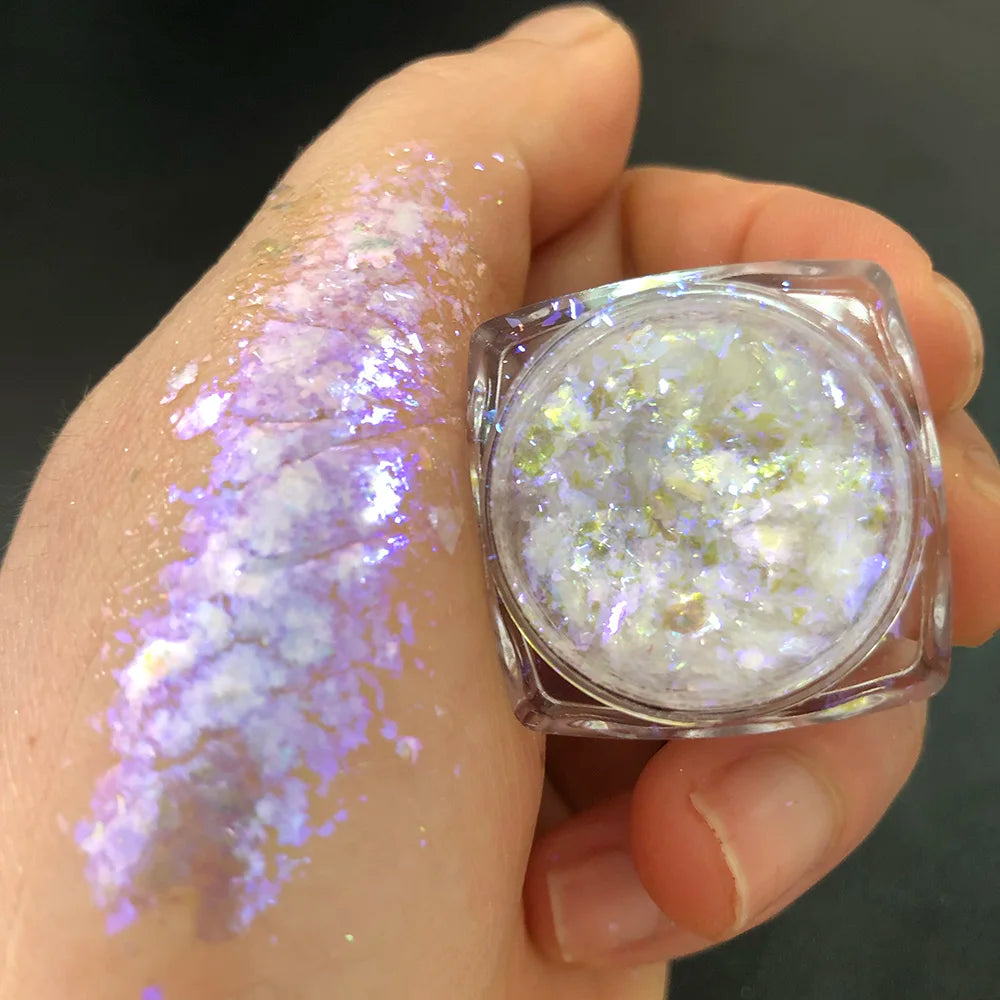 1Box Chameleon Nail Flakes Net2-3g