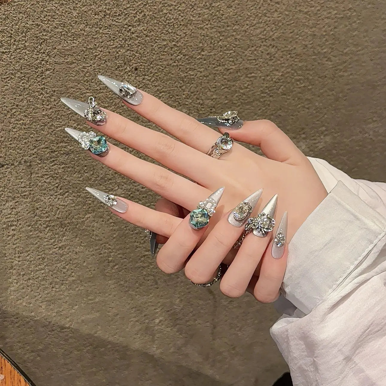 10pcsHandmade Press on Nails