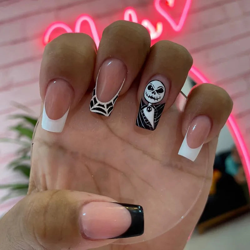 24pcsHalloween Fake Nails