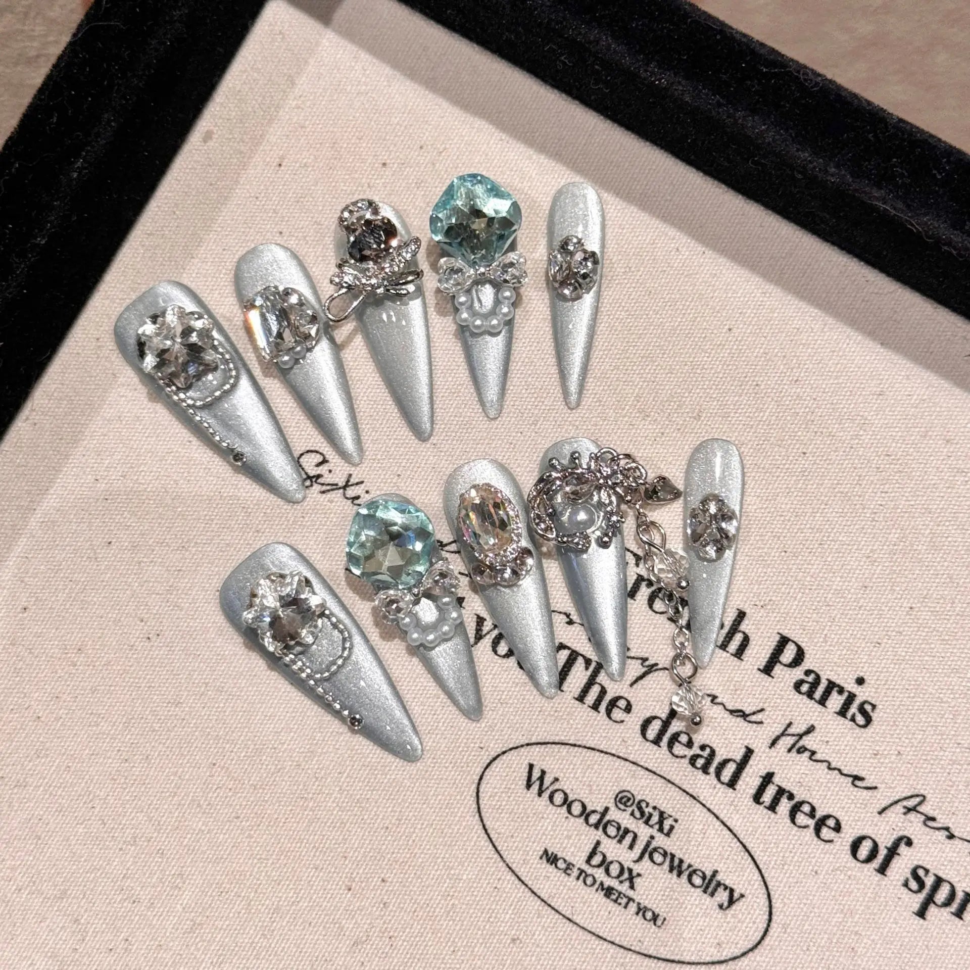 10pcsHandmade Press on Nails