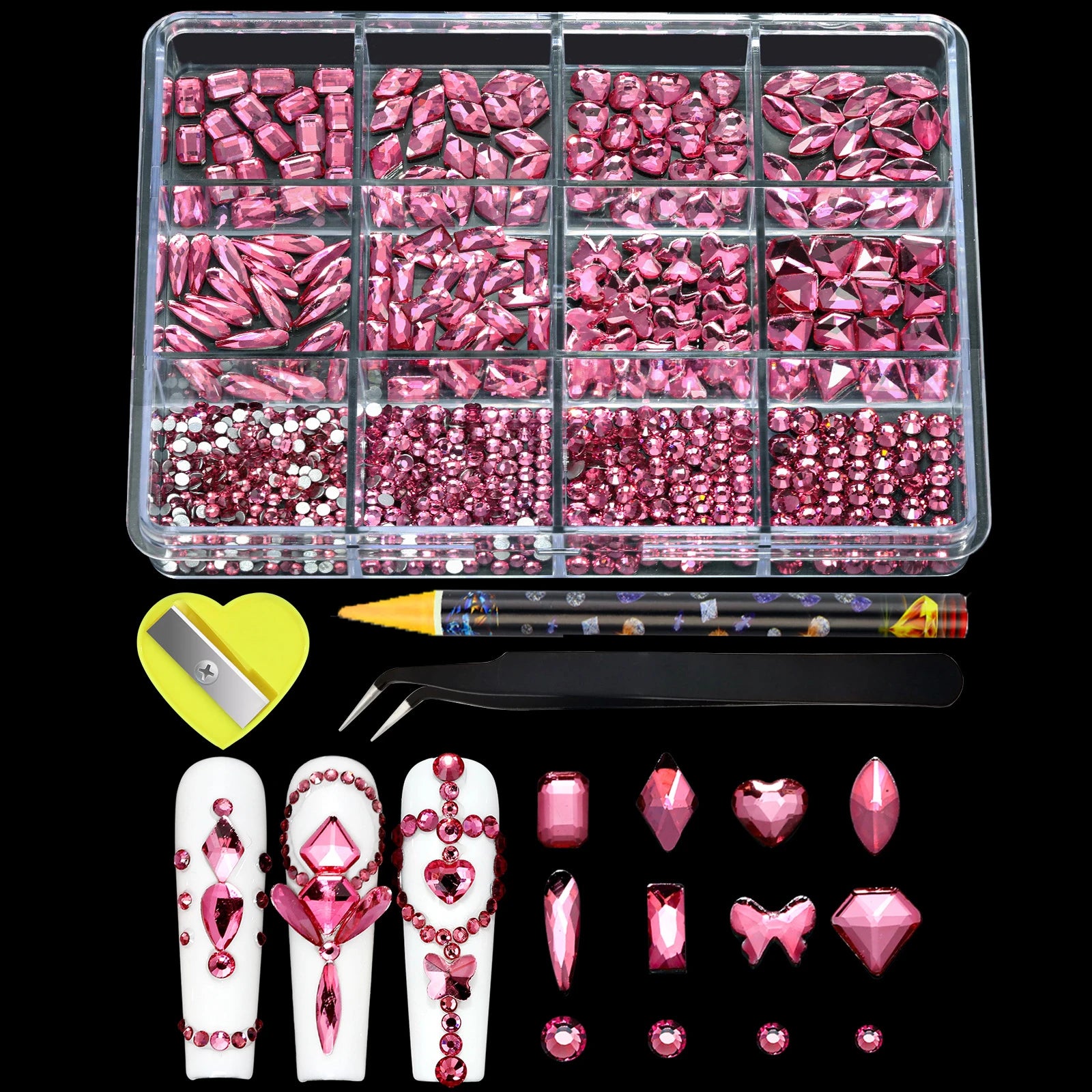 3D Multi-shape Luxury Nail