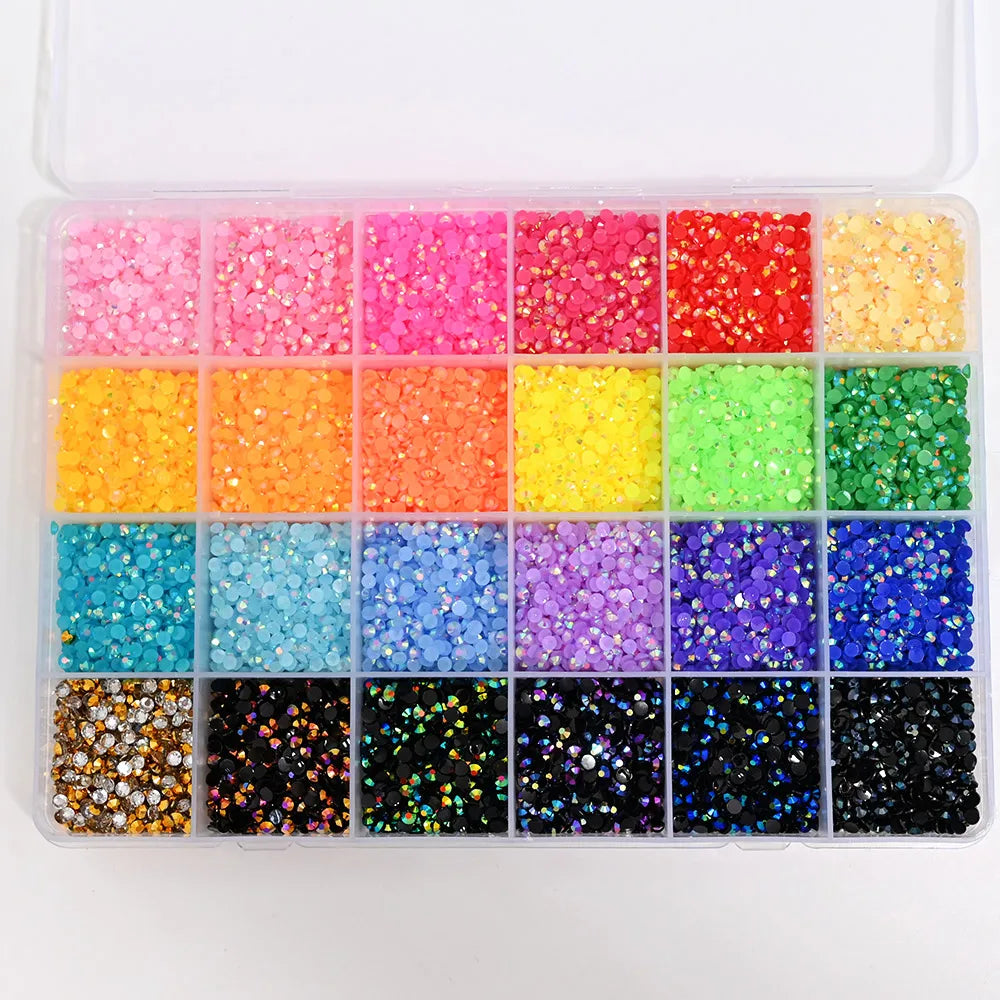 1Box Nail Rhinestones