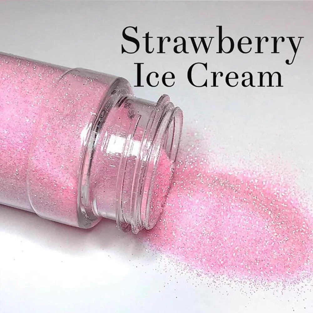 Fairy baby pink iridescent glitter