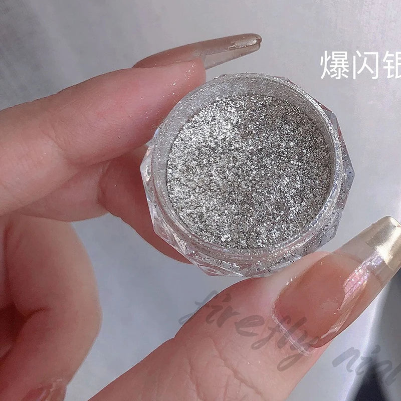 1Box Chameleon Nail Flakes Net2-3g