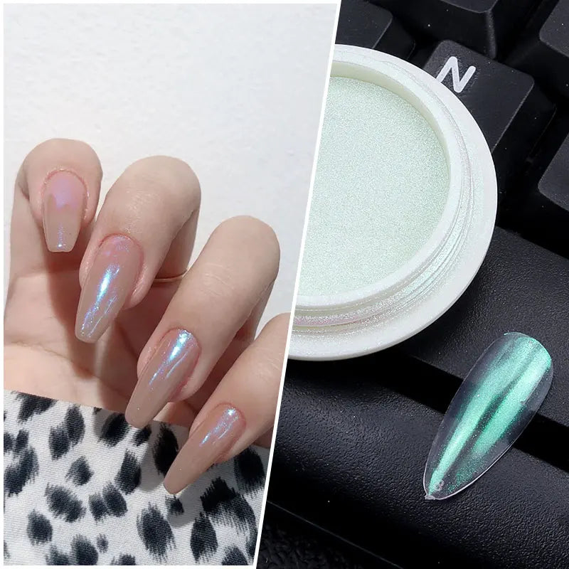 1Box Chameleon Nail Flakes Net2-3g