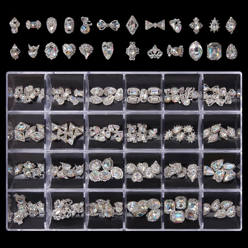 1Box Nail Rhinestones