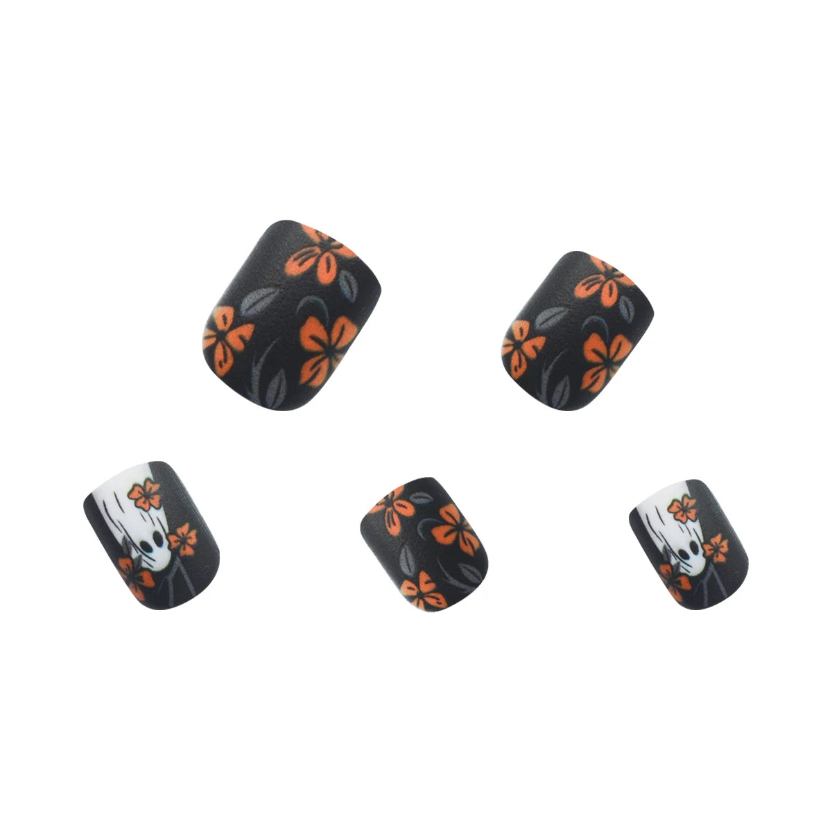 24pcsShort Square Matte Press On Nails