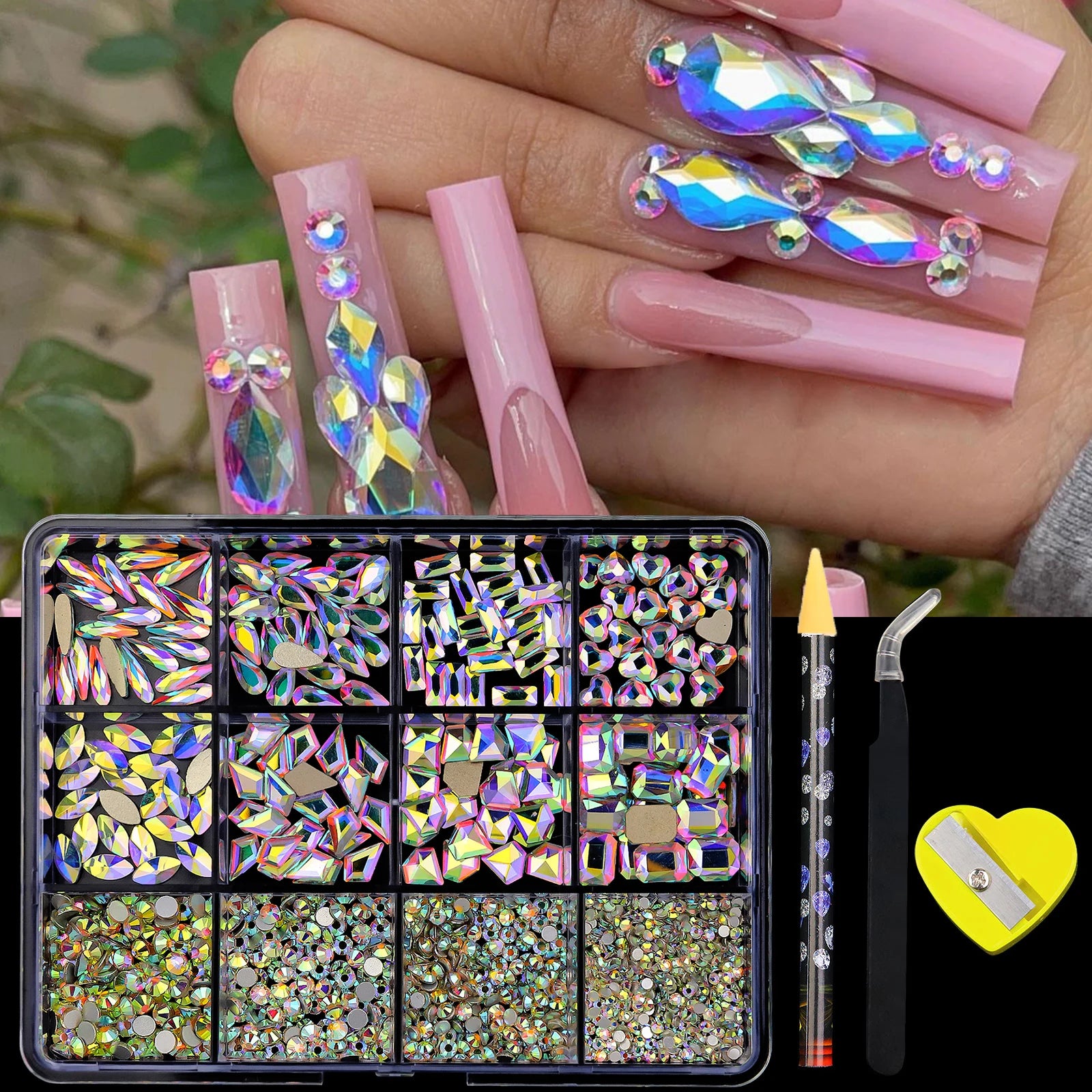3D Multi-shape Luxury Nail
