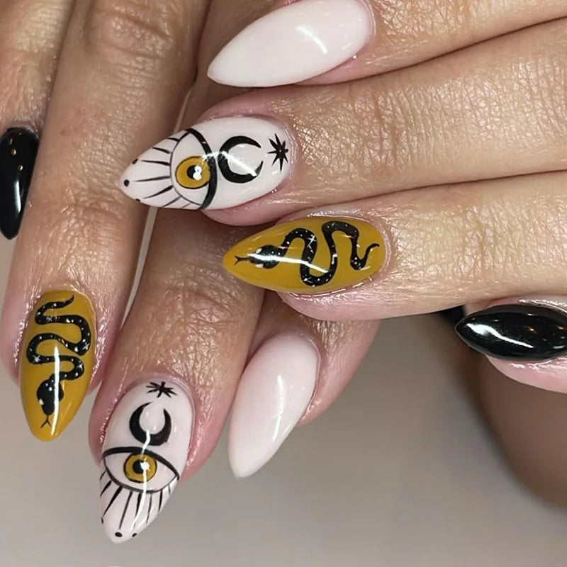 24pcsHalloween Fake Nails