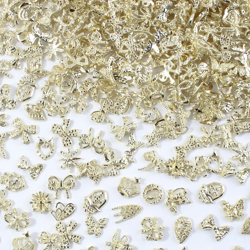 50Pcs 3D Mixed Random Luxury Nail