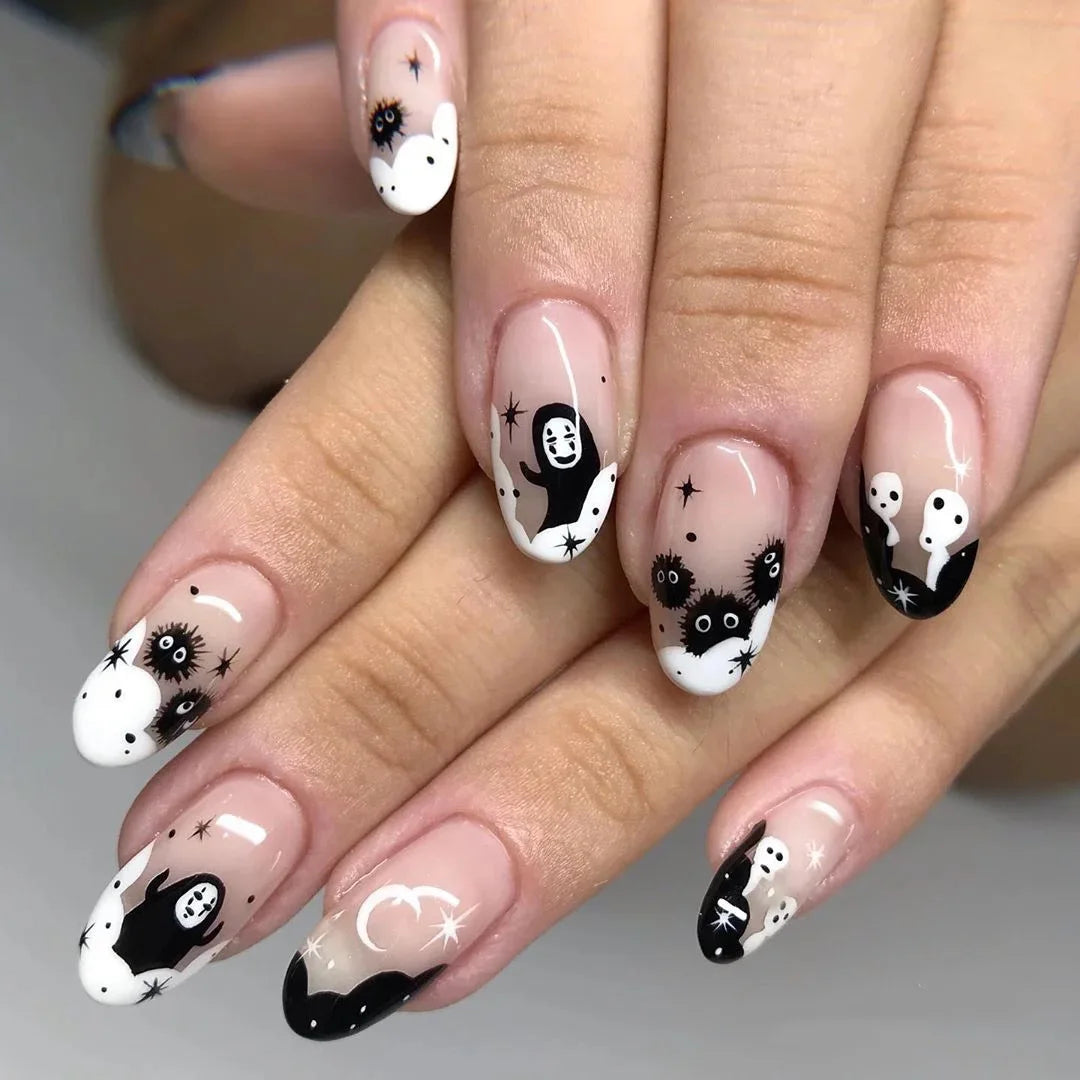 24pcsHalloween Fake Nails