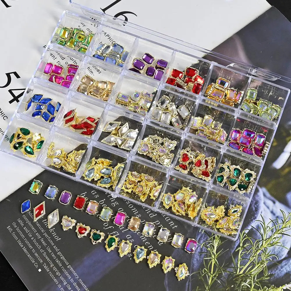 1Box Nail Rhinestones