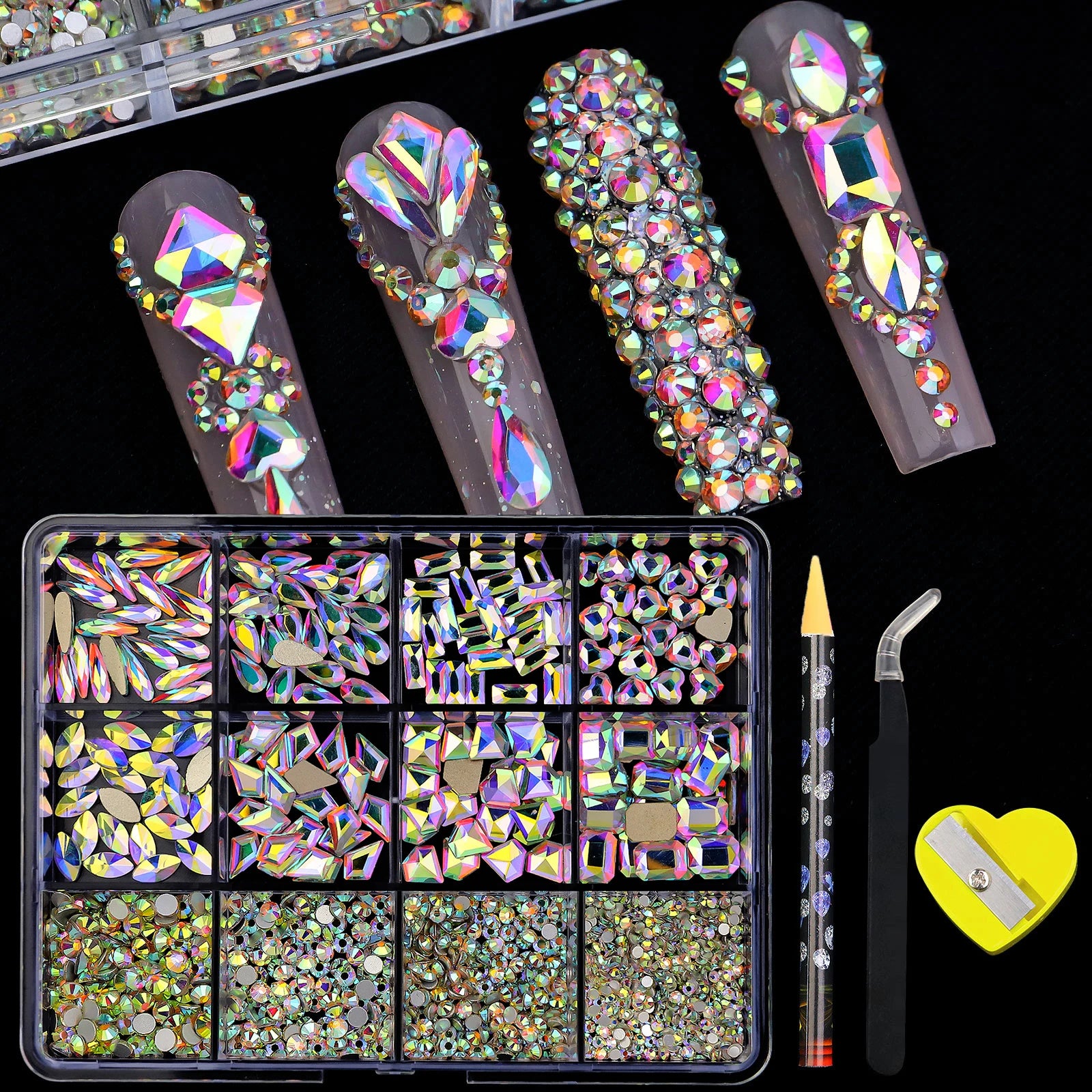 3D Multi-shape Luxury Nail