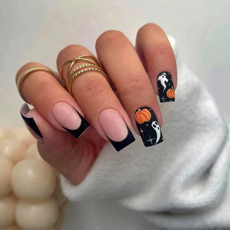 24pcsHalloween Fake Nails