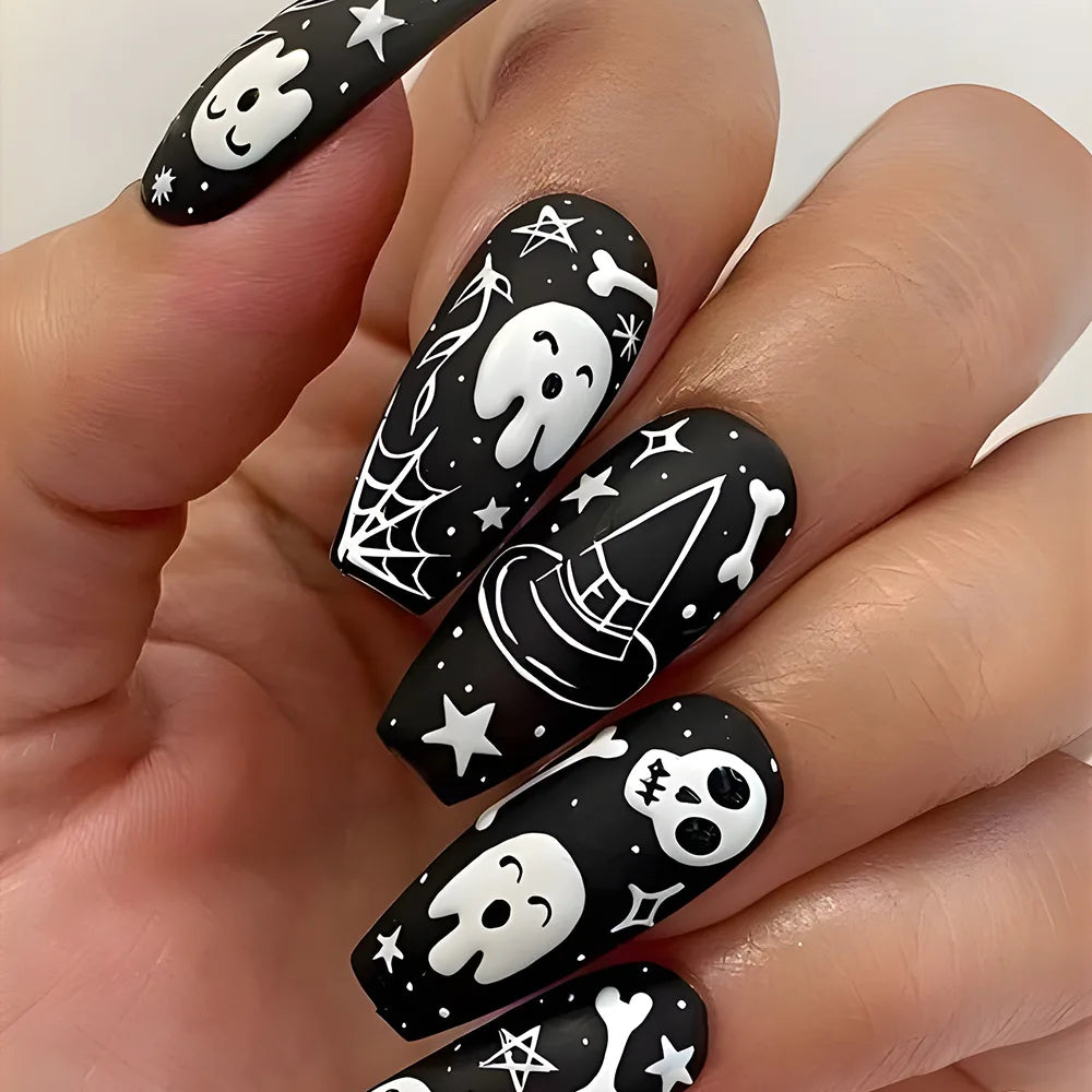 24pcs Halloween Press on Nails