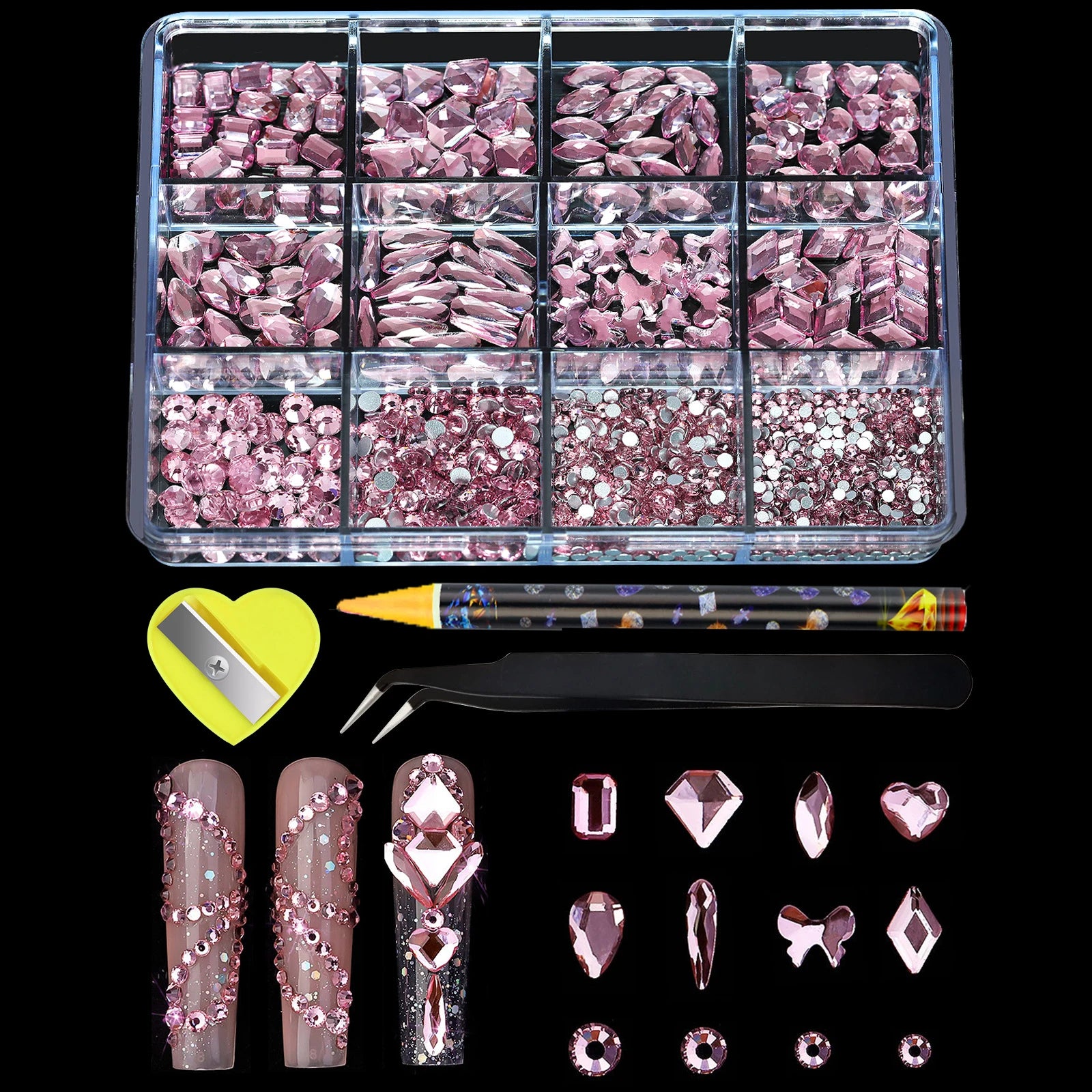 3D Multi-shape Luxury Nail