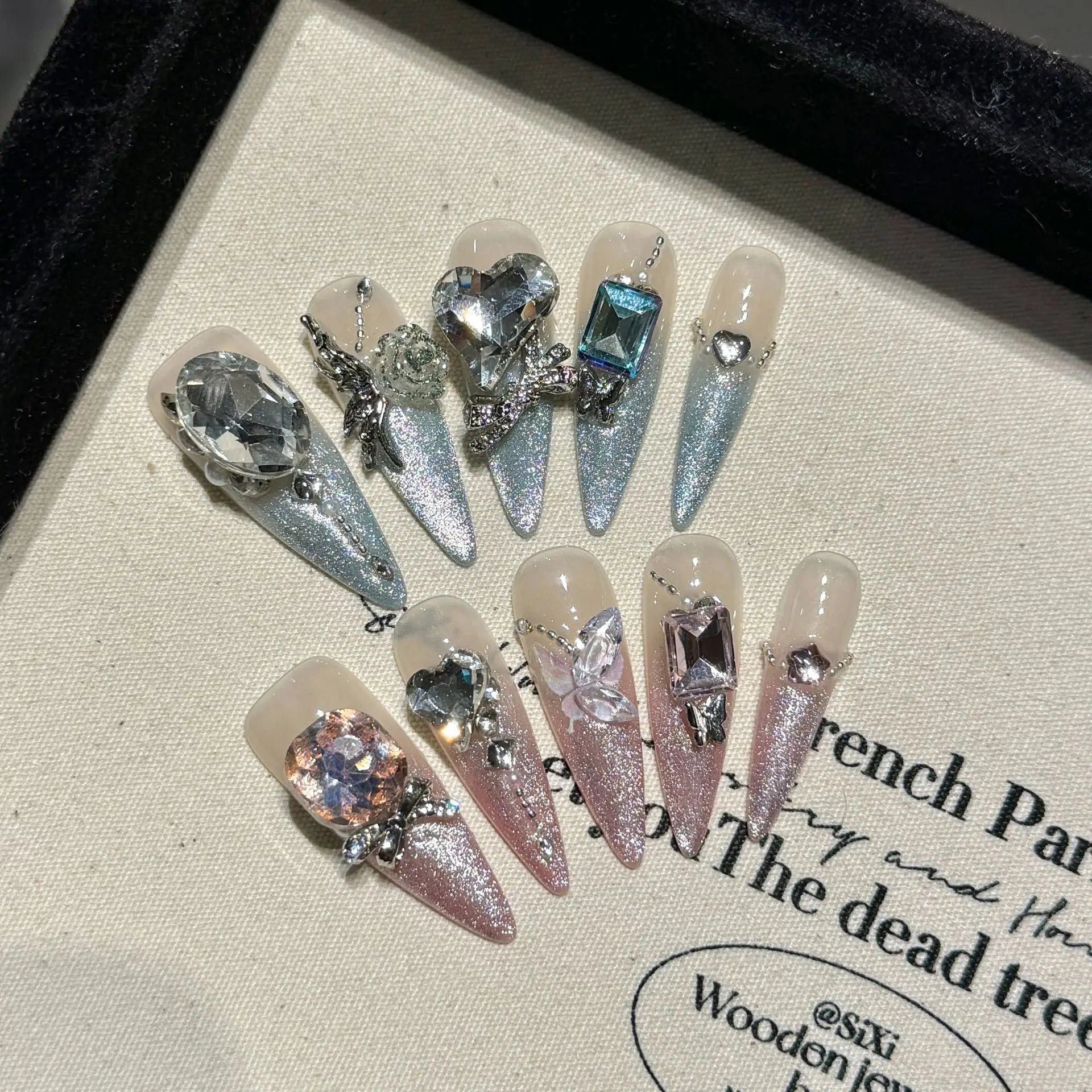 10pcsHandmade Press on Nails