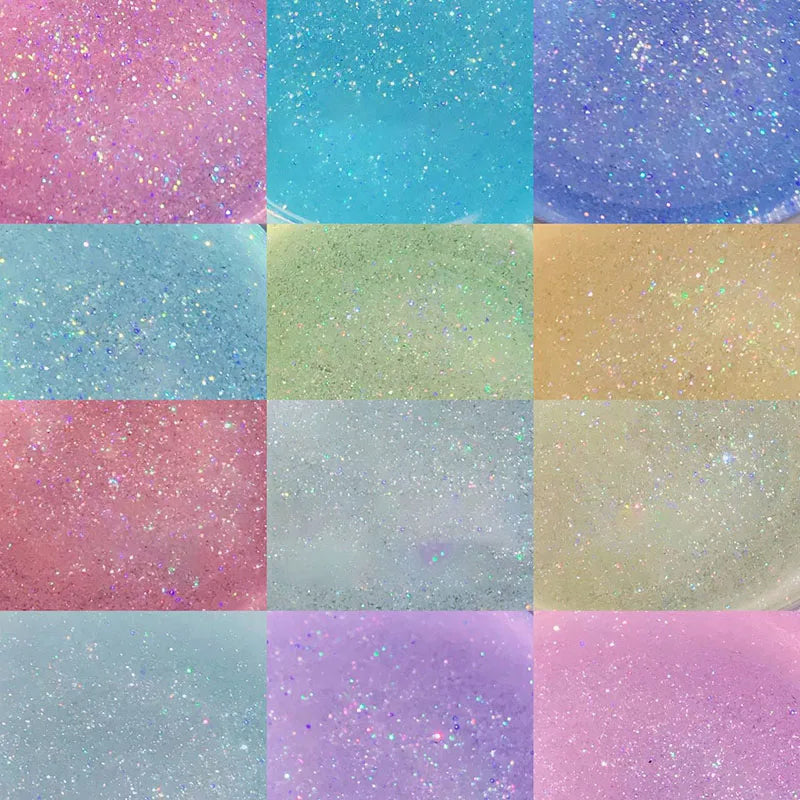Fairy baby pink iridescent glitter