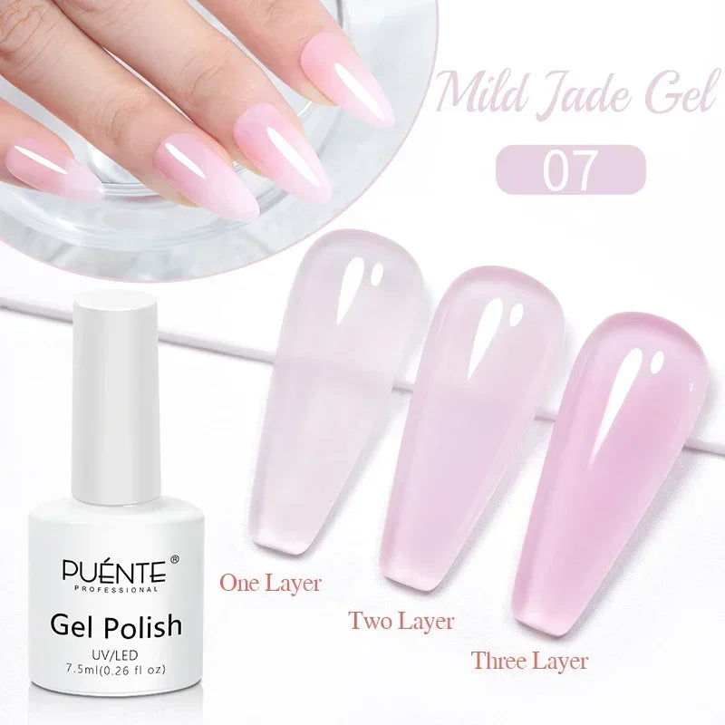 Color Quick-Build Fiberglass Base Gel Nail