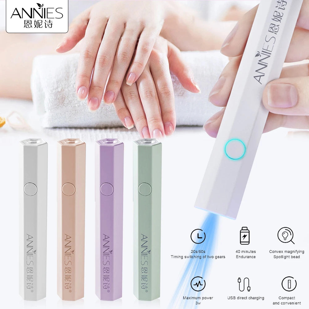 Portable Hand-held Nail Dryer Mini UV Nail