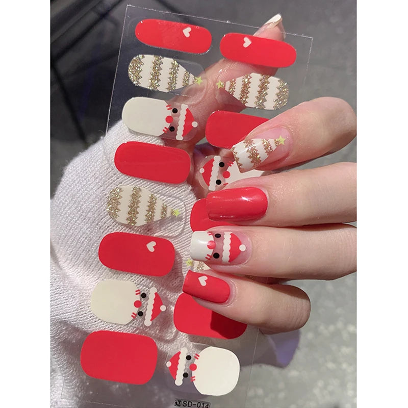 Christmas Sticker Nail Decal