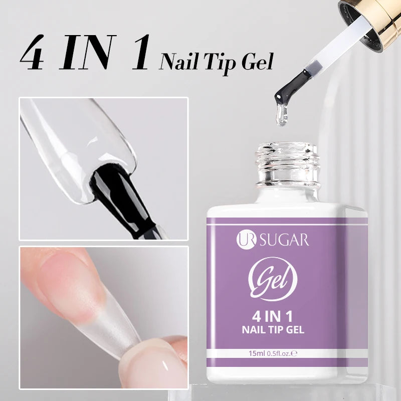 UR SUGAR 15ml 4 IN 1 Glue Gel For Nail