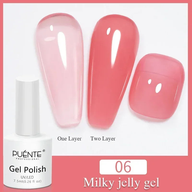 Color Quick-Build Fiberglass Base Gel Nail
