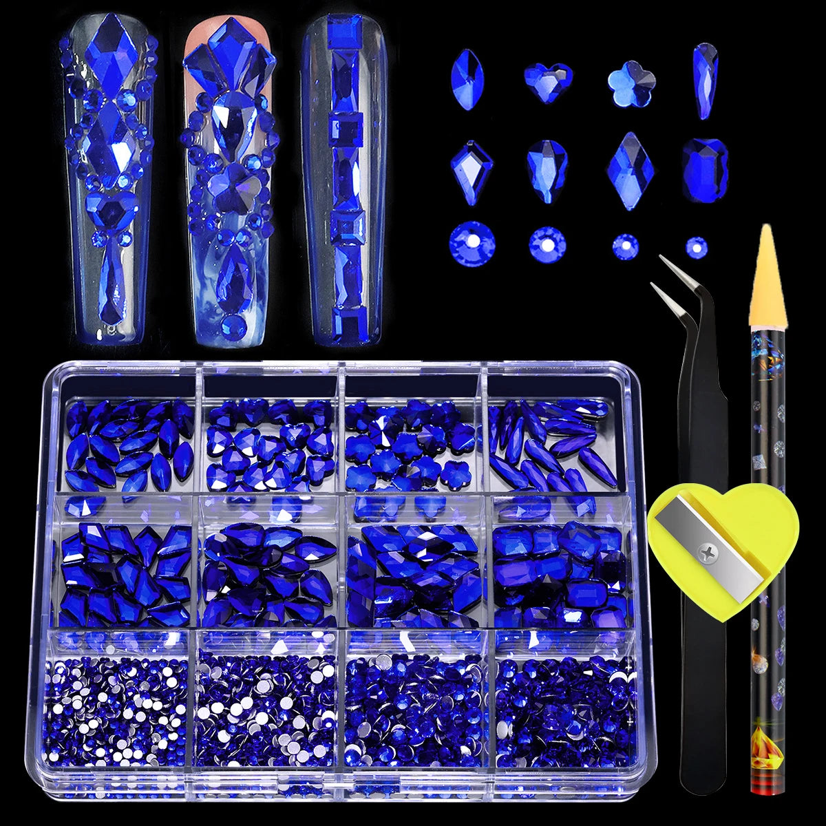3D Multi-shape Luxury Nail