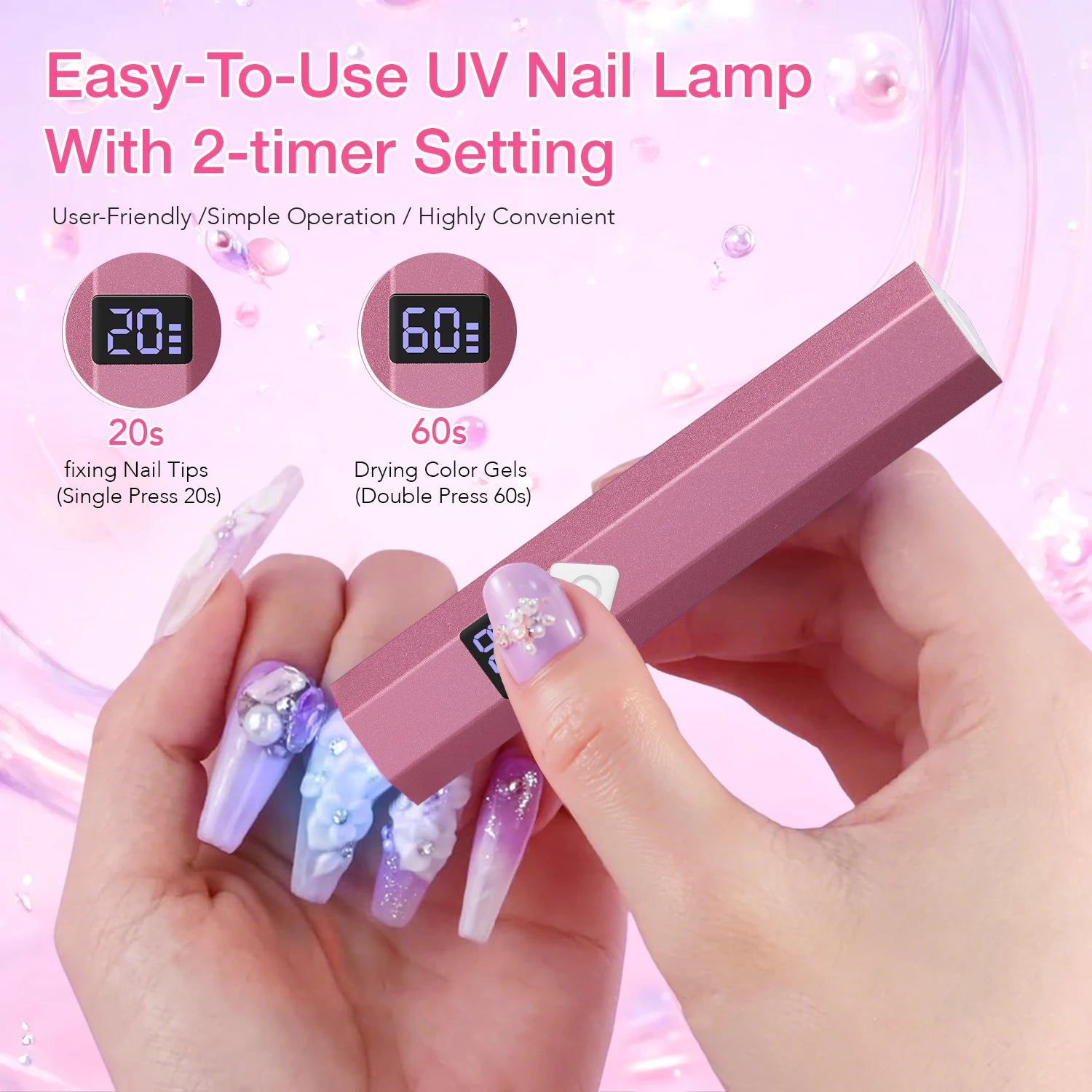 Handheld Nail Lamp Mini UV Lamp