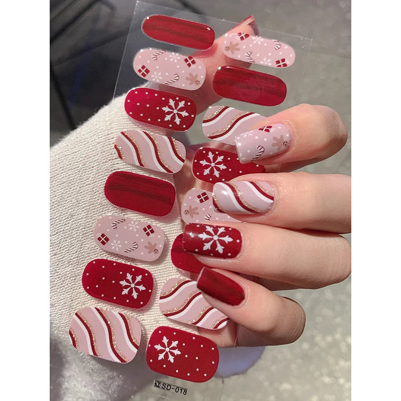 Christmas Sticker Nail Decal
