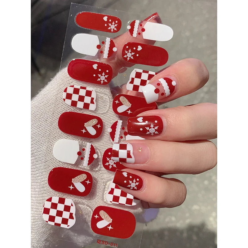 Christmas Sticker Nail Decal