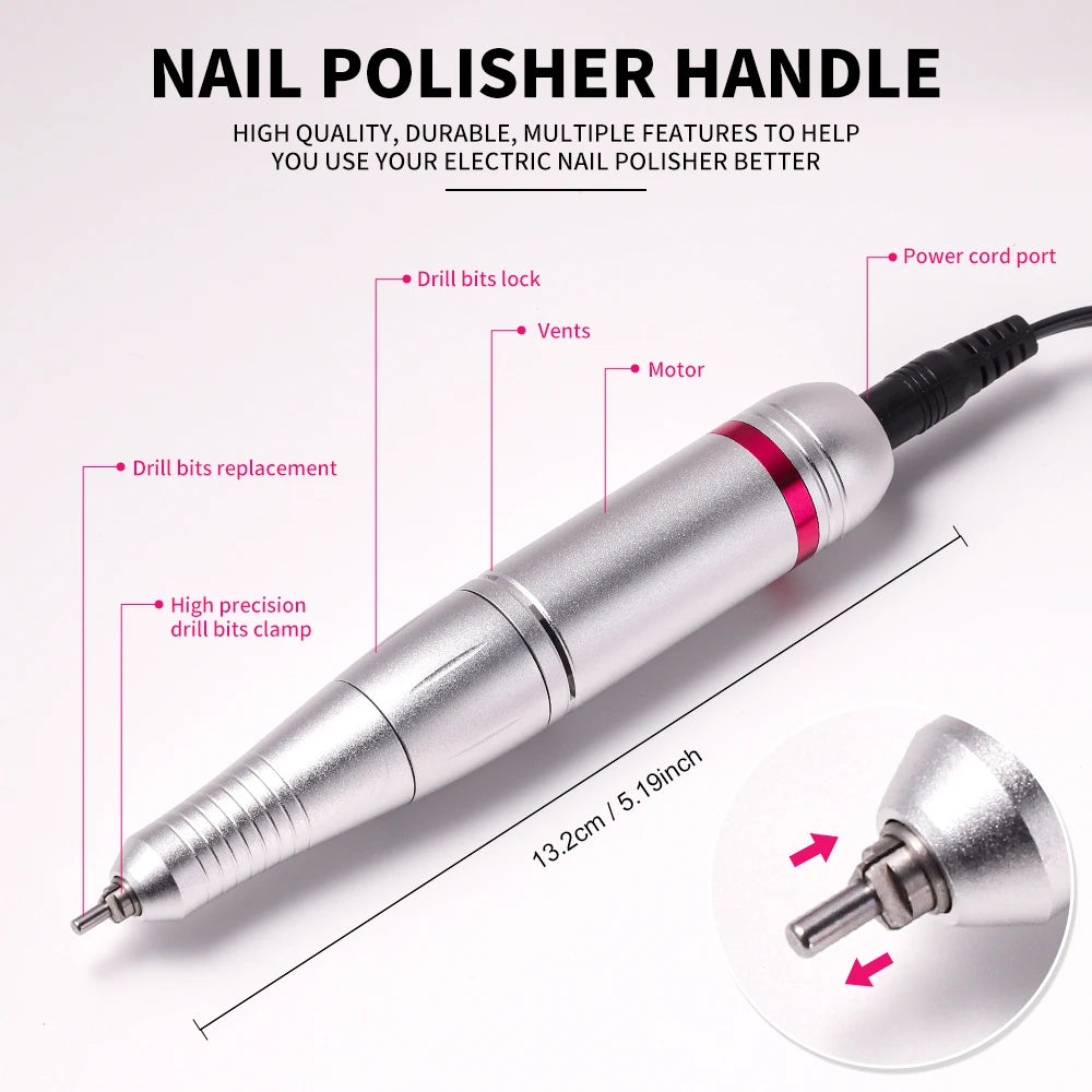 Nail Drill Machine Cutters Professional