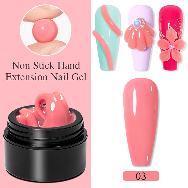 Color Quick-Build Fiberglass Base Gel Nail