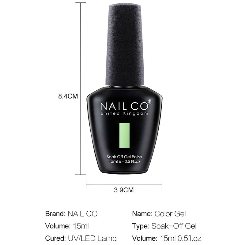 NAILCO 15ml Hema/TPO Free UV Gel Nail