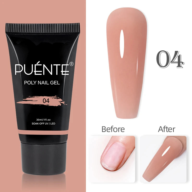 Color Quick-Build Fiberglass Base Gel Nail