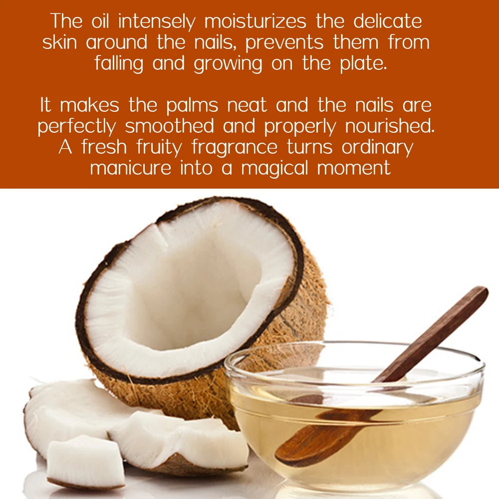 Keratin Coconut Nail Strengthening Oil Nail