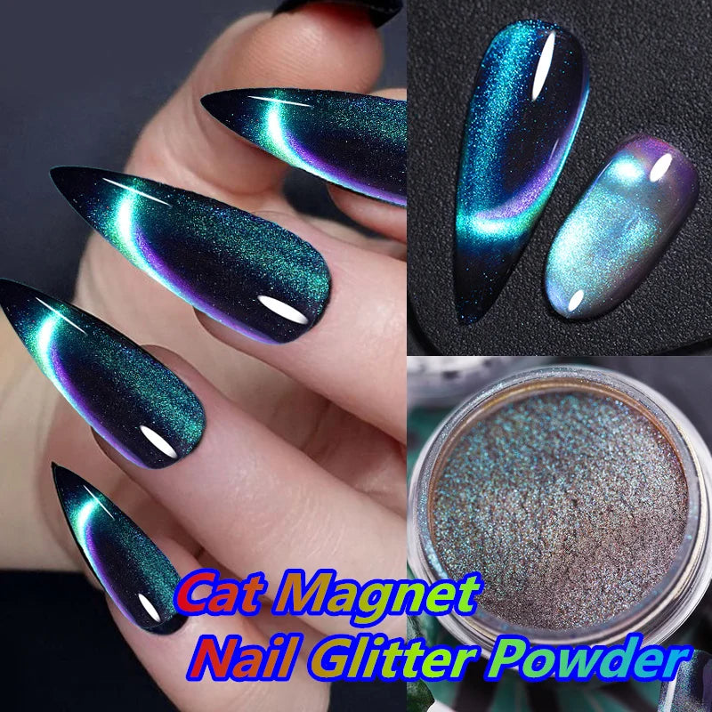1Box Chameleon Nail Flakes Net2-3g
