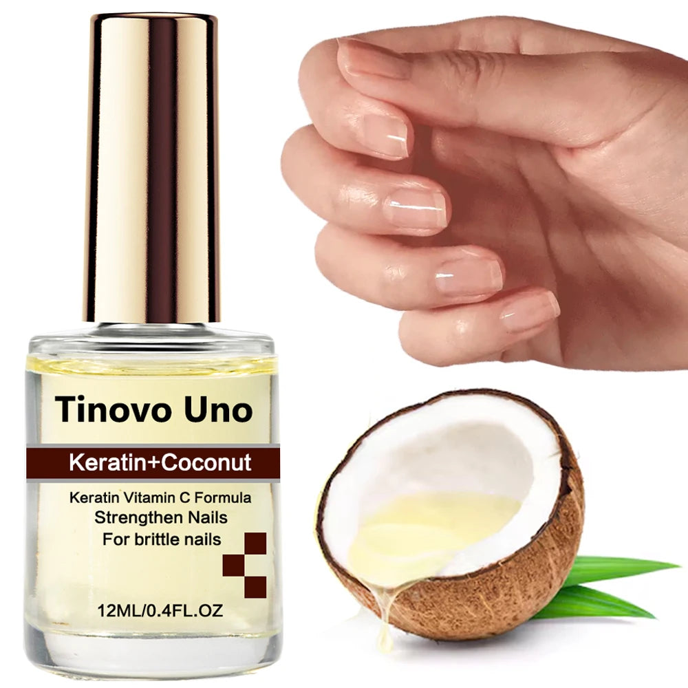 Keratin Coconut Nail Strengthening Oil Nail