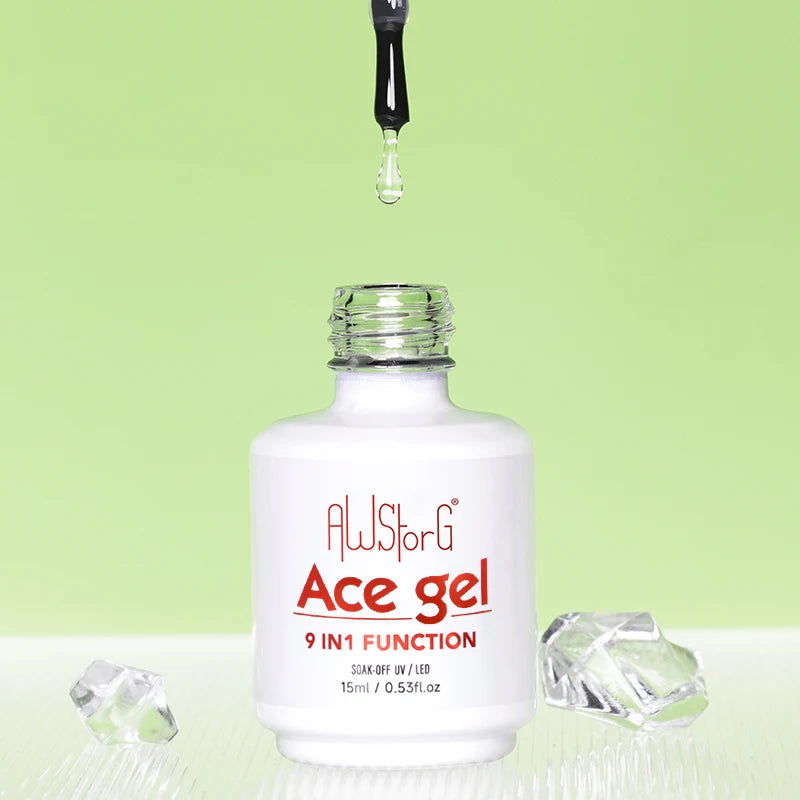 AWStorG 15ML Ace Gel 9-in-1 Nail Glue Gel Nail