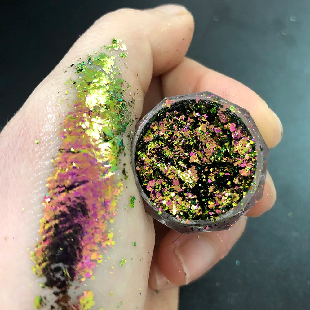 1Box Chameleon Nail Flakes Net2-3g