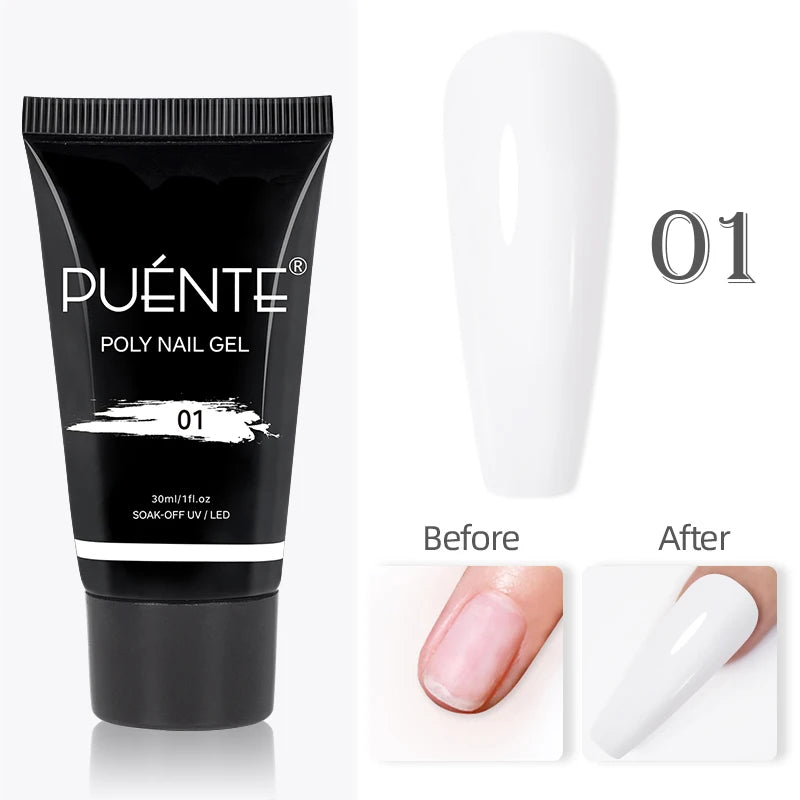 Color Quick-Build Fiberglass Base Gel Nail