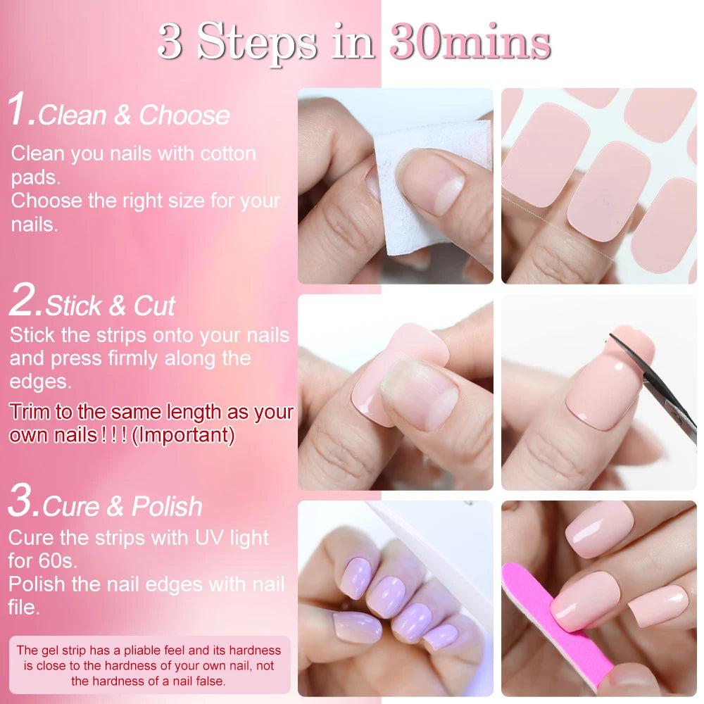 16Tips Semi-Cured Gel Nail