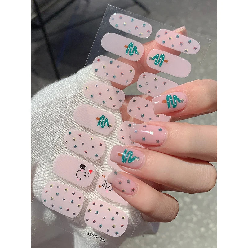 Christmas Sticker Nail Decal