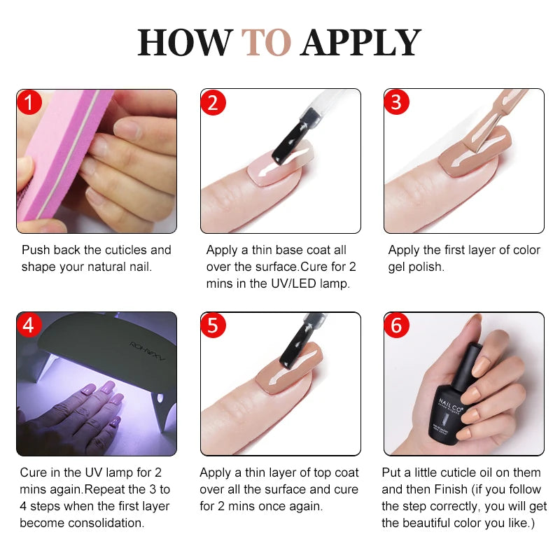 NAILCO 15ml Hema/TPO Free UV Gel Nail