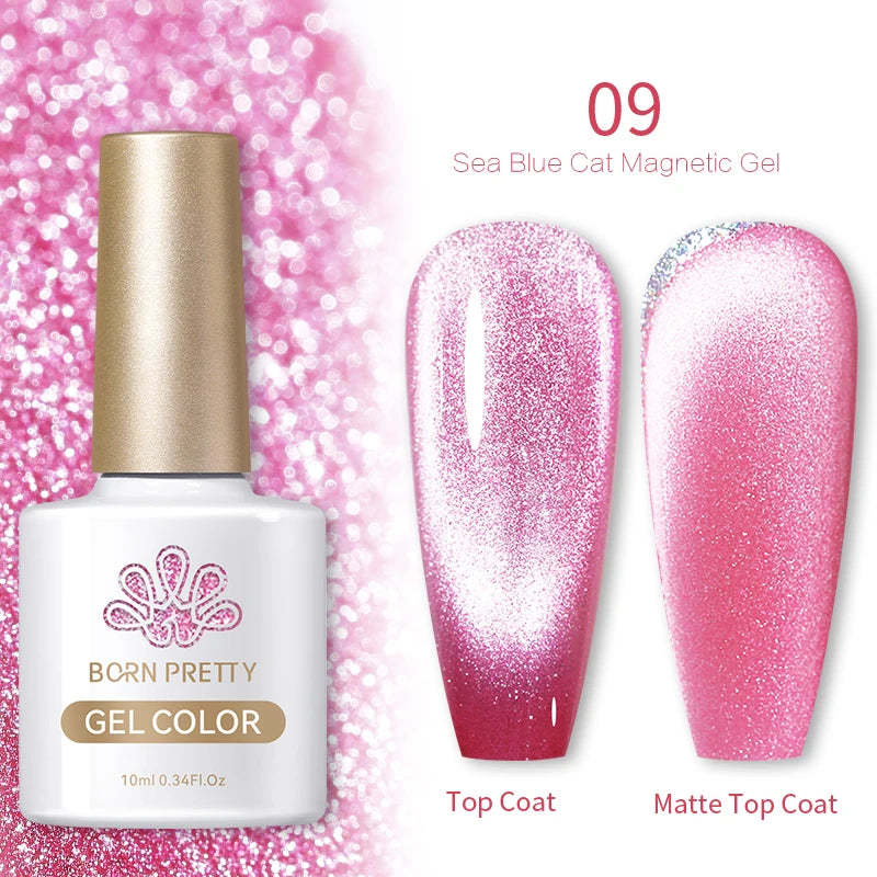 BORN PRETTY 10ml Cat Magnetic Gel Nail