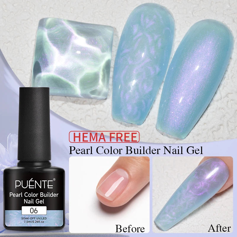 Color Quick-Build Fiberglass Base Gel Nail