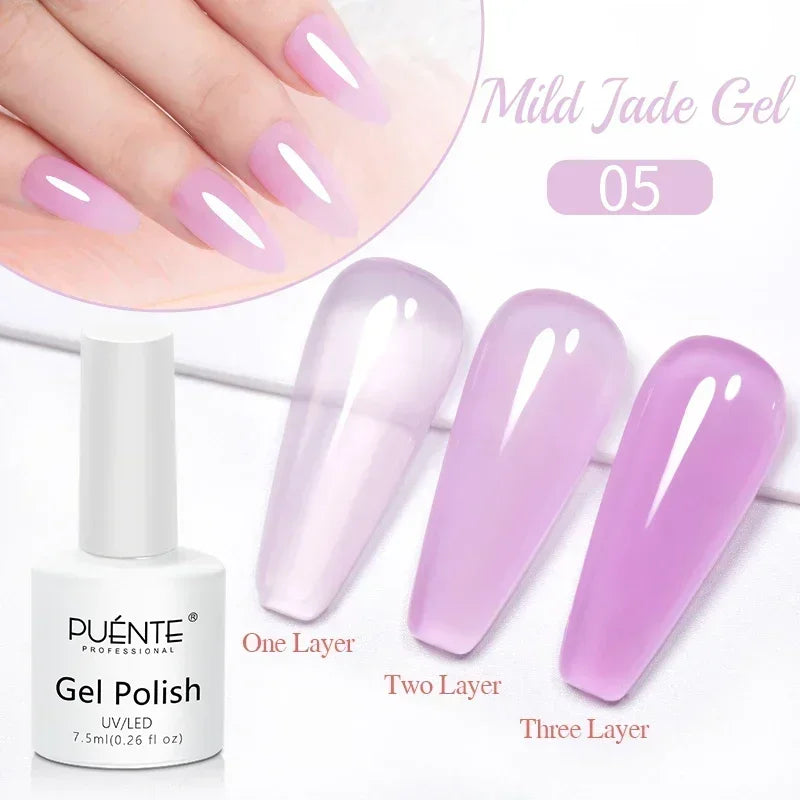 Color Quick-Build Fiberglass Base Gel Nail