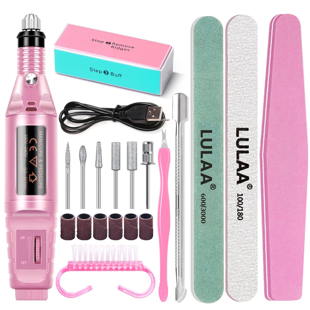 Nail Set With UV Lamp